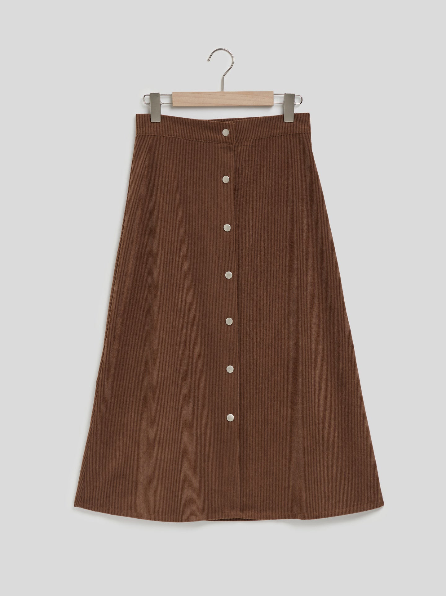 LIUBA Corduroy Skirt High Waist