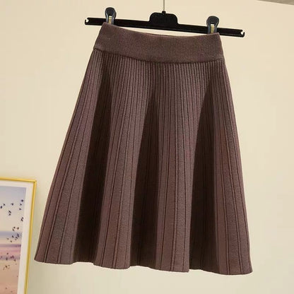 Knitted Umbrella Skirt