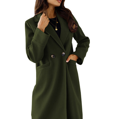 LIUBA Turn-down Collar Coat