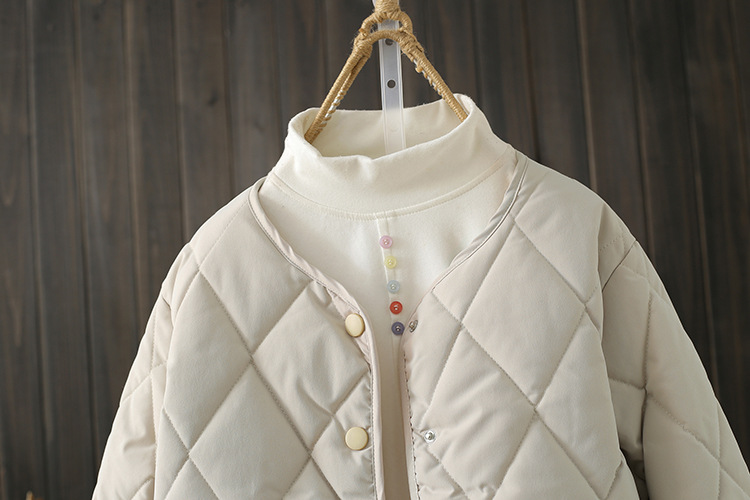 Rhombus Sewing Coat