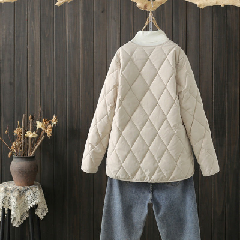 Rhombus Sewing Coat