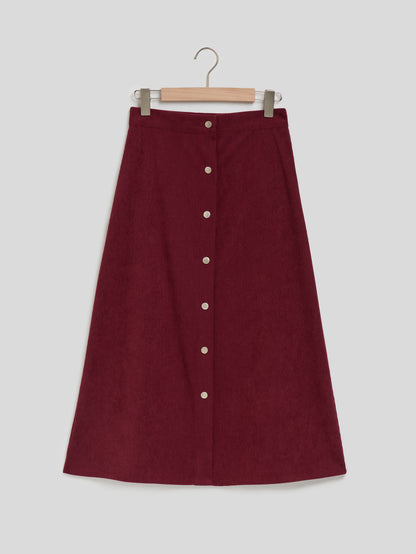 LIUBA Corduroy Skirt High Waist