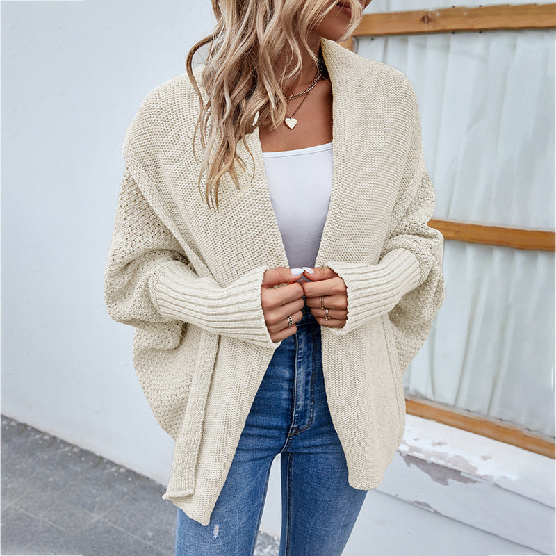 LIUBA Bat Sleeve Lapel Cardigan