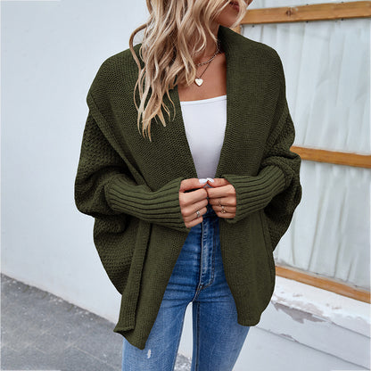 LIUBA Bat Sleeve Lapel Cardigan