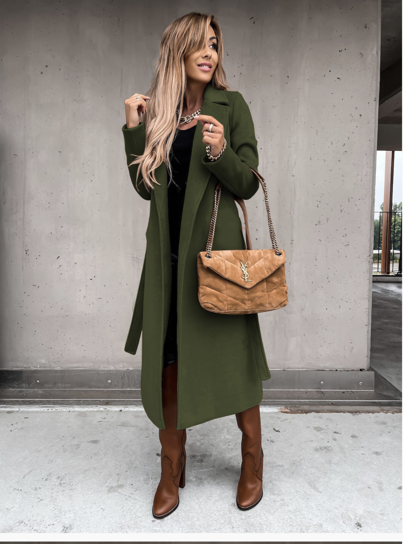 LIUBA Woolen Coat