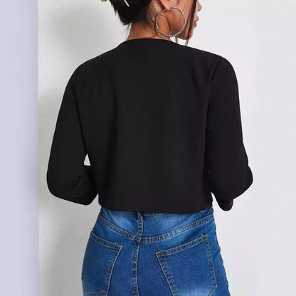 LIUBA  Slit Bomber Jacket