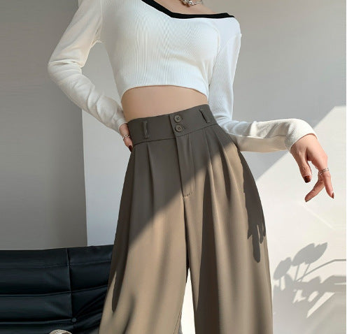 Suit Wide-leg Pants