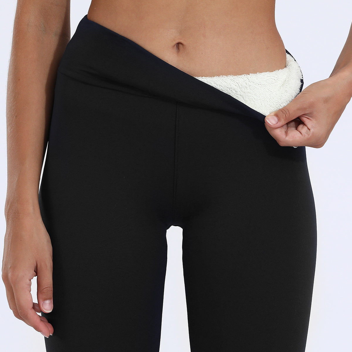 Thick High Stretch Lamb Leggins