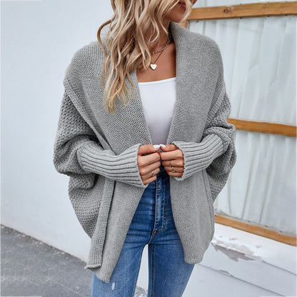 LIUBA Bat Sleeve Lapel Cardigan