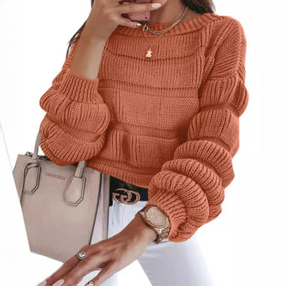 LIUBA Casual Round Neck Pullover Long Sleeve