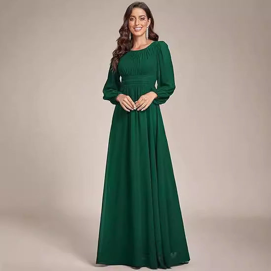 LIUBA Long Chiffon Evening Dress