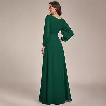 LIUBA Long Chiffon Evening Dress