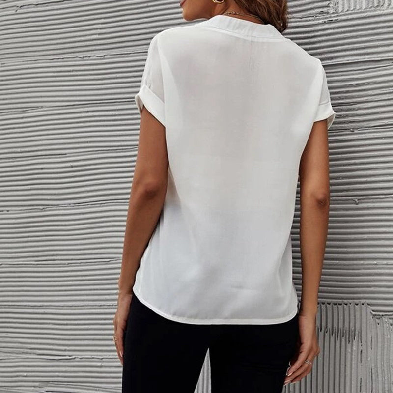 LIUBA Short-sleeved V-neck Shirt