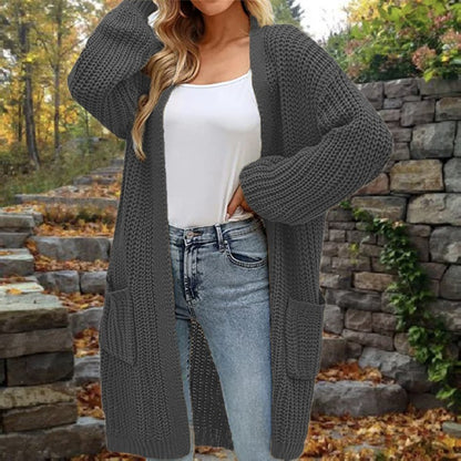 LIUBA Loose Lantern Sleeve Sweater Cardigan