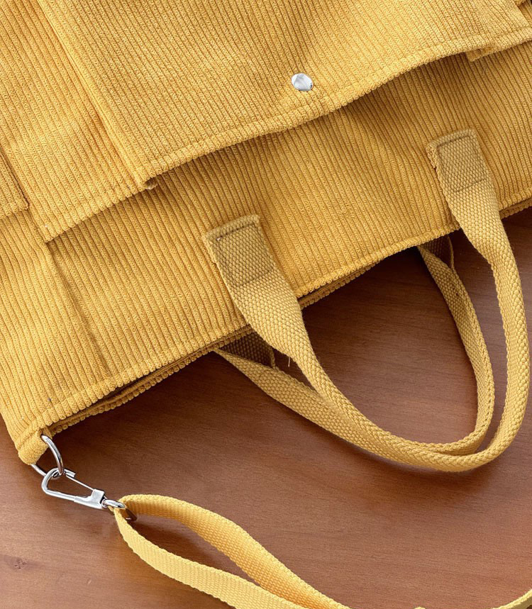 Corduroy Shoulder Bag