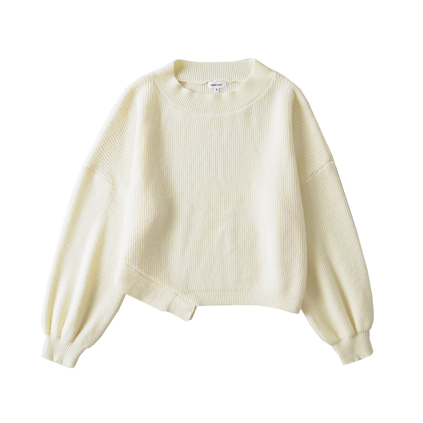 LIUBA Leisure Slant-shoulder Loose Sweater