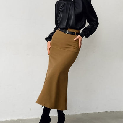 LIUBA Retro French Fishtail Skirt