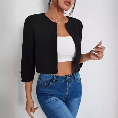 LIUBA  Slit Bomber Jacket